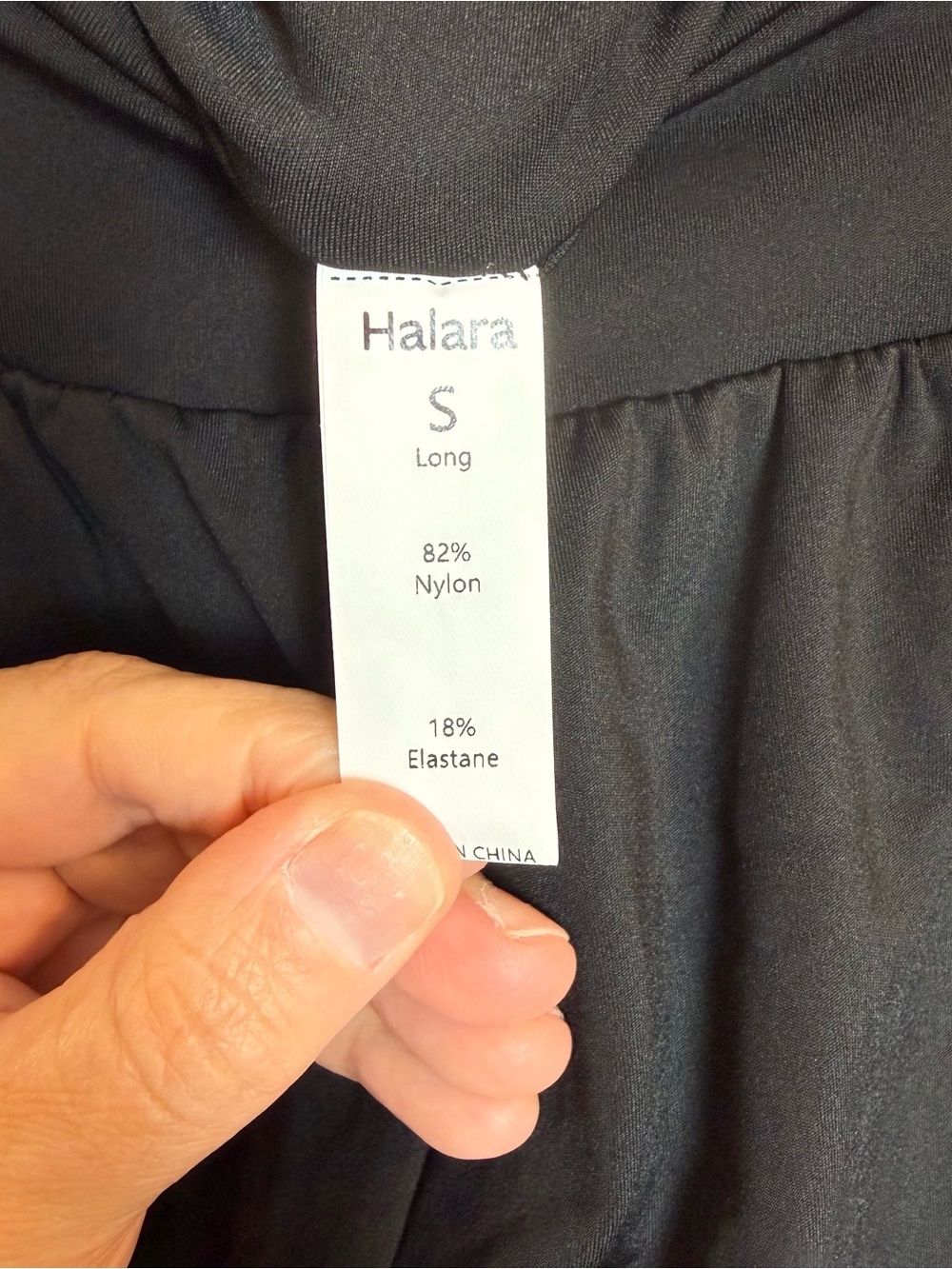 Halara High Waisted 2-in-1 Athletic Shorts Black Size Small Long Inseam Pockets - Picture 2 of 7
